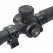 Прицел оптический Discovery HD-GEN2 5-30X56SFIR Zerostop (230303, сетка баллистическая гравированная SS FFP IR-MIL, кольца Weaver, подсветка)