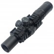 Прицел оптический Marcool 1.5-4X30 IRGB Riflescope IRGBL (HY1140, гравированная сетка, подсветка, крепление Weaver)