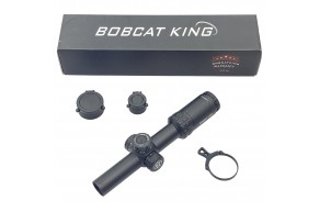 Прицел оптический Bobcat King HD 1-4X24 IR (30 мм, сетка LFD, подсветка)