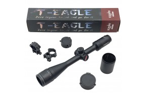 Прицел оптический T-Eagle TF 4-16X44 AO IR HK SFP 25.4 мм (сетка Mil-Dot, подсветка, кольца weaver)