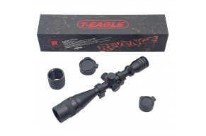 Прицел оптический T-Eagle R 4-16X44 IR AOE HK 25.4 мм (SFP, подсветка, сетка HK, кольца weaver)