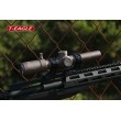 Прицел оптический T-Eagle ER 1.2-6X24 IR HK tan 30 мм (сетка Mil-Dot, подсветка, кольца weaver)