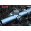 Прицел оптический T-Eagle ER 1.2-6X24 HK Silver 30 мм (сетка Mil-Dot, подсветка, кольца weaver)