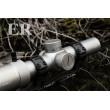 Прицел оптический T-Eagle ER 1.2-6X24 HK Silver 30 мм (сетка Mil-Dot, подсветка, кольца weaver)