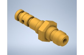 Заправочный штуцер Kalibrgun Cricket 6.4 мм (Zark SM-1493-A, PCP, Quick)