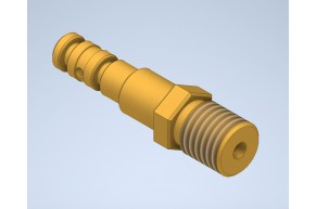 Заправочный штуцер Атаман 6.4 мм (Kalibrgun Cricket, Zark SM-1503-A, PCP, резьба, G1/8)