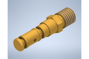 Заправочный штуцер Krugergun 8.0 мм (для PCP винтовок, ZARK SM-1510-A, резьбовой, G1/8)