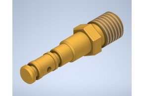 Заправочный штуцер Dobermann 6.4 мм (Zark SM-1513-A, резьбовой, G1/8)
